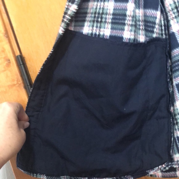 LEE Large, long sleeve woman’s flannel print shirt. Black pink green - Picture 8 of 9